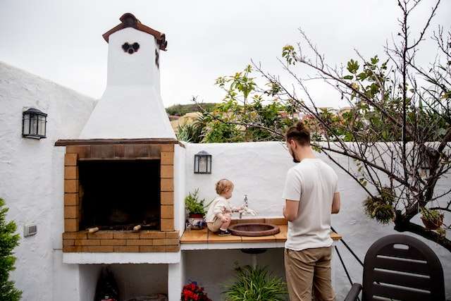 outdoor living space