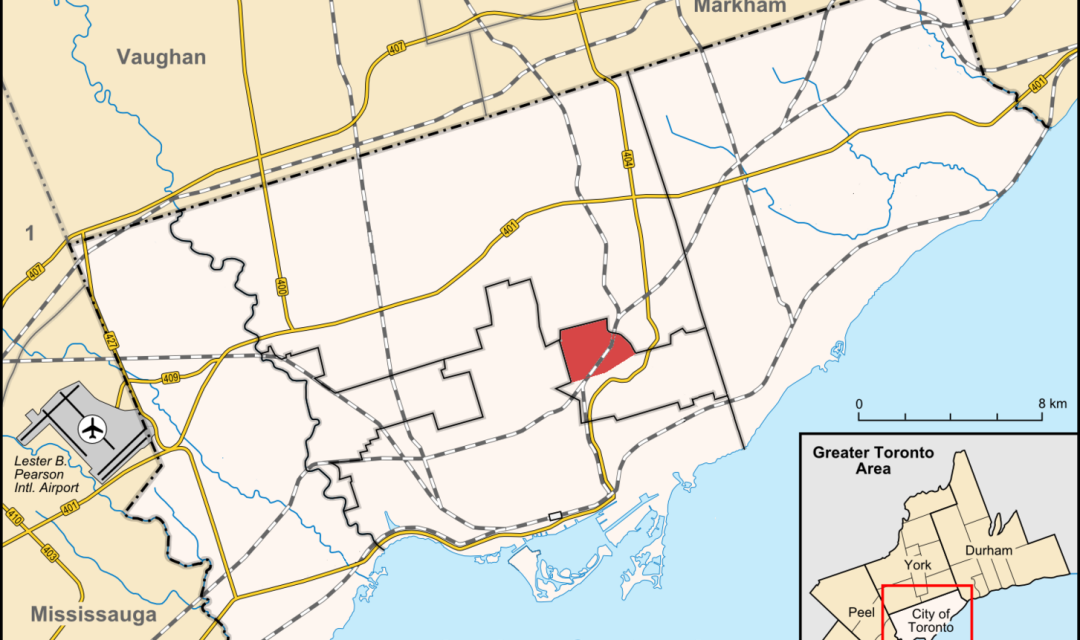 Leaside Toronto Map