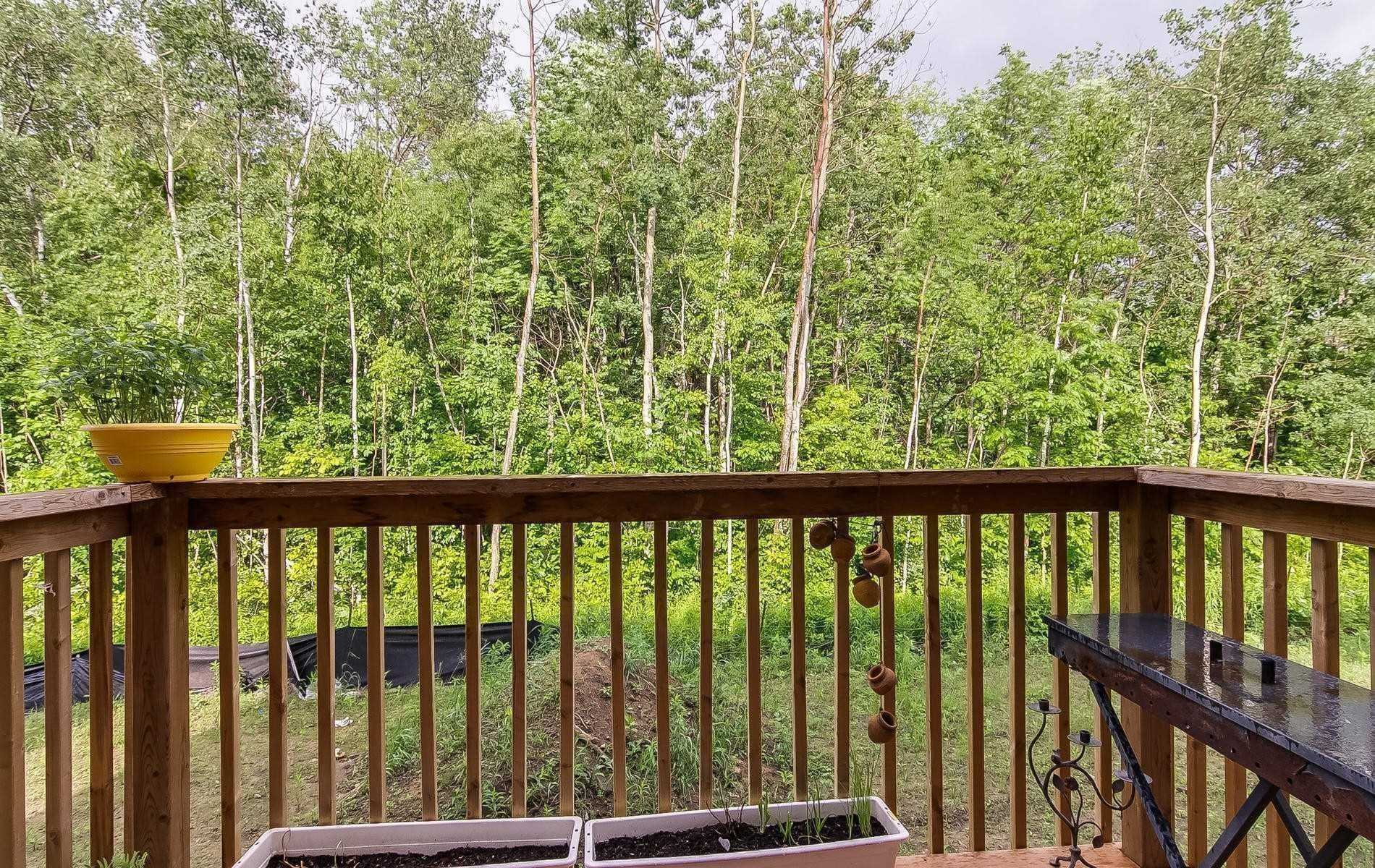 1625 Emberton Way Innisfil deck backing onto premium lot