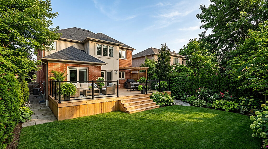 A residential street in Vaughan