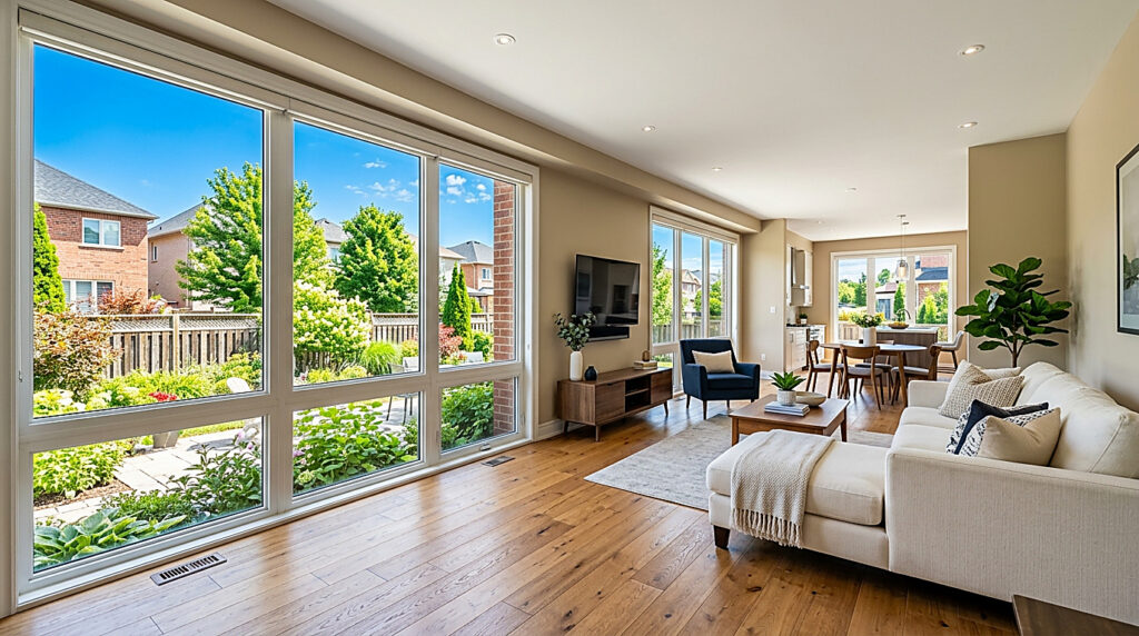 Inside a home in Vaughan