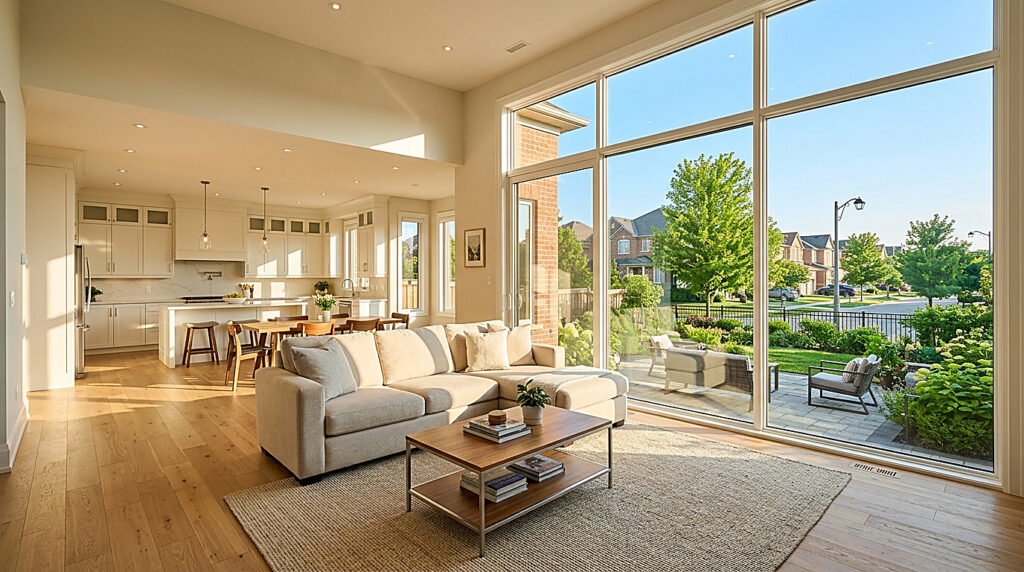 Inside a home in Markham