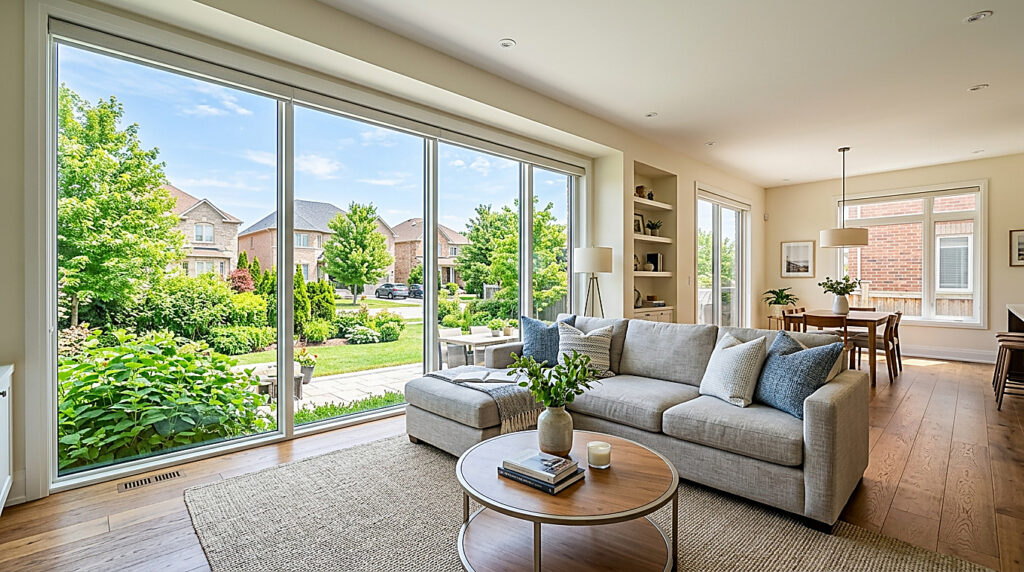 Inside a home in Vaughan