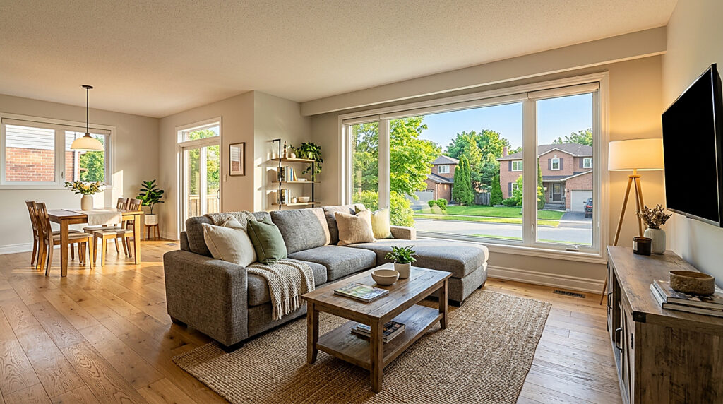 Inside a home in Newmarket