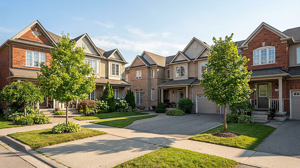 Richmond Hill 的住宅街道