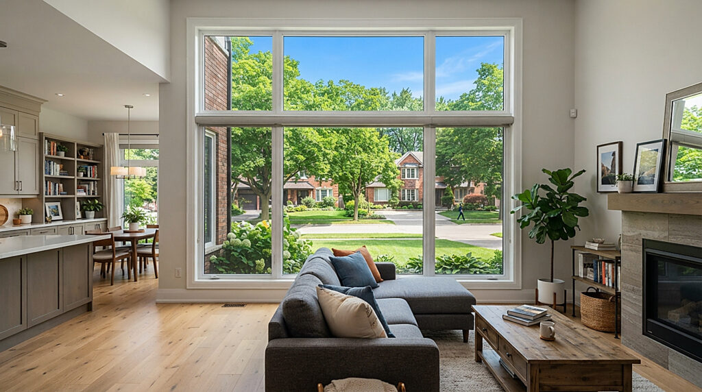 Inside a home in Richmond Hill