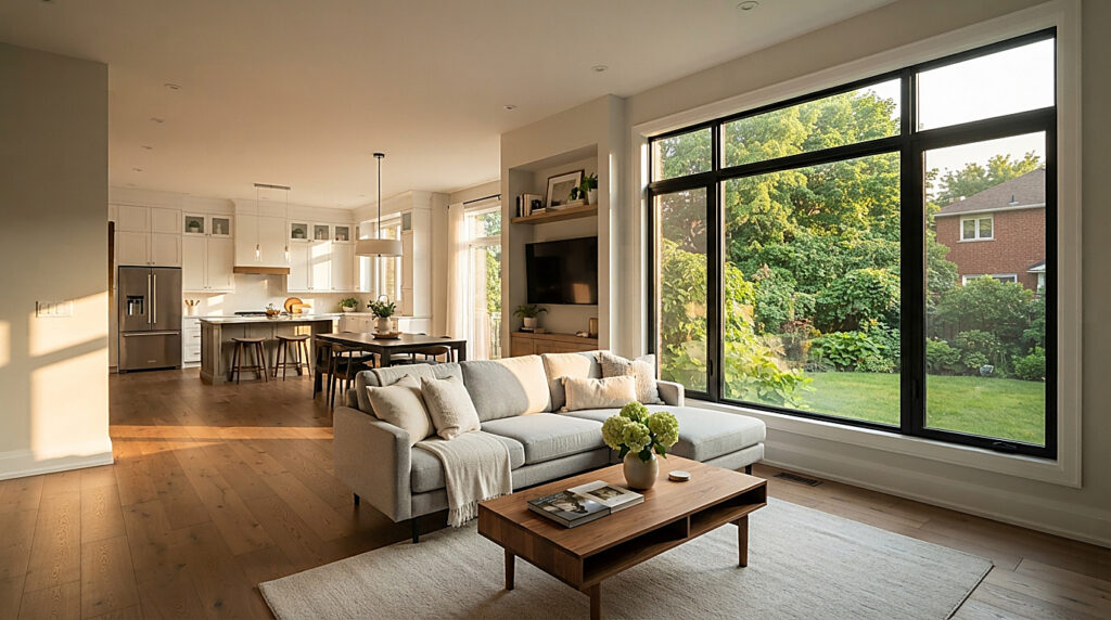 Inside a home in Vaughan
