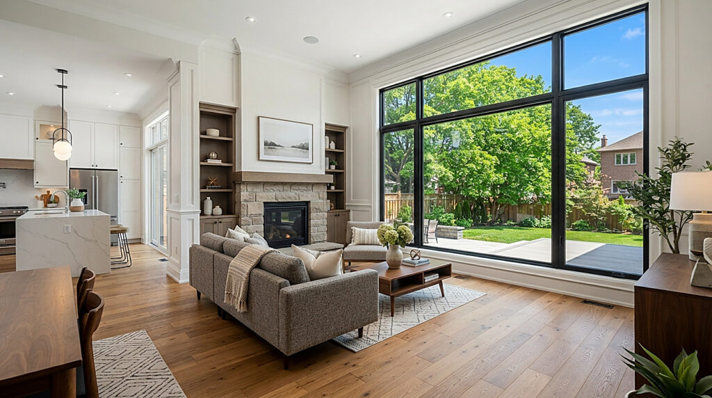 Inside a home in Richmond Hill
