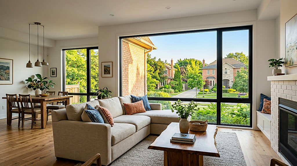 Inside a home in Richmond Hill