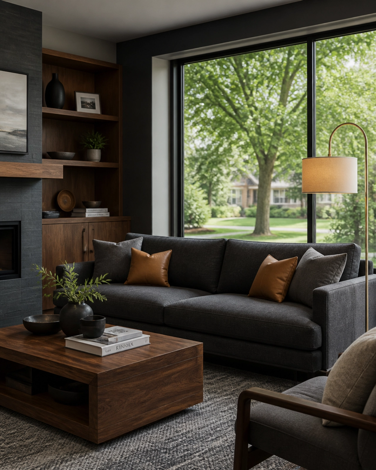 A luxury Ontario interior with modern finishes, reflecting the comfort and stability of homeownership.