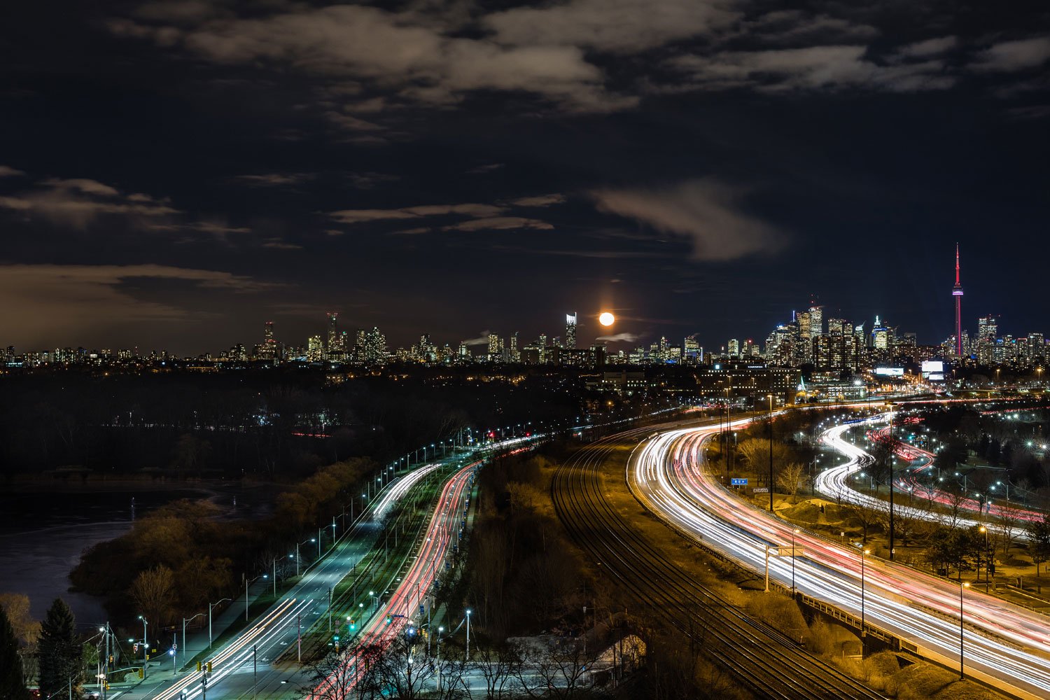 Toronto Skyline at Night