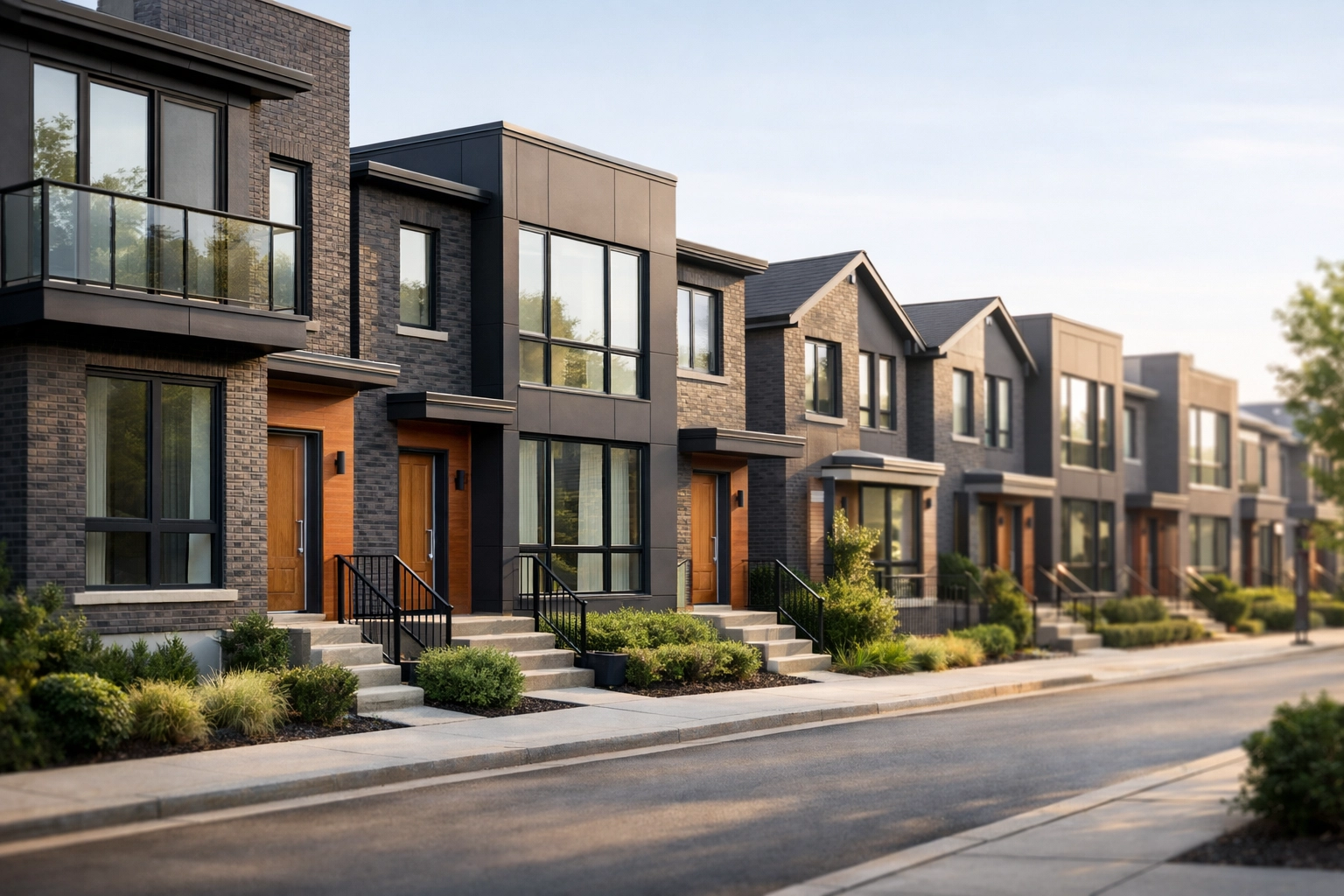 Modern Toronto townhouses offering entry-level opportunities for Ontario first-time home buyers