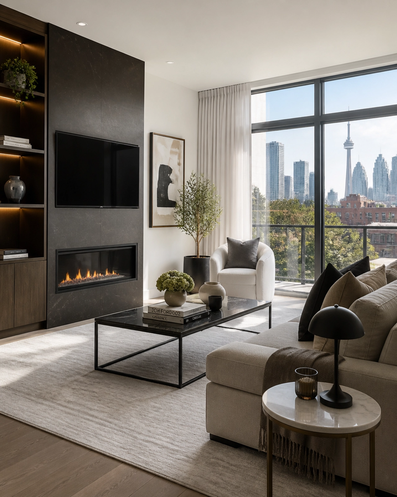 A stylish interior reflecting the luxury lifestyle available in Ontario's 2026 market