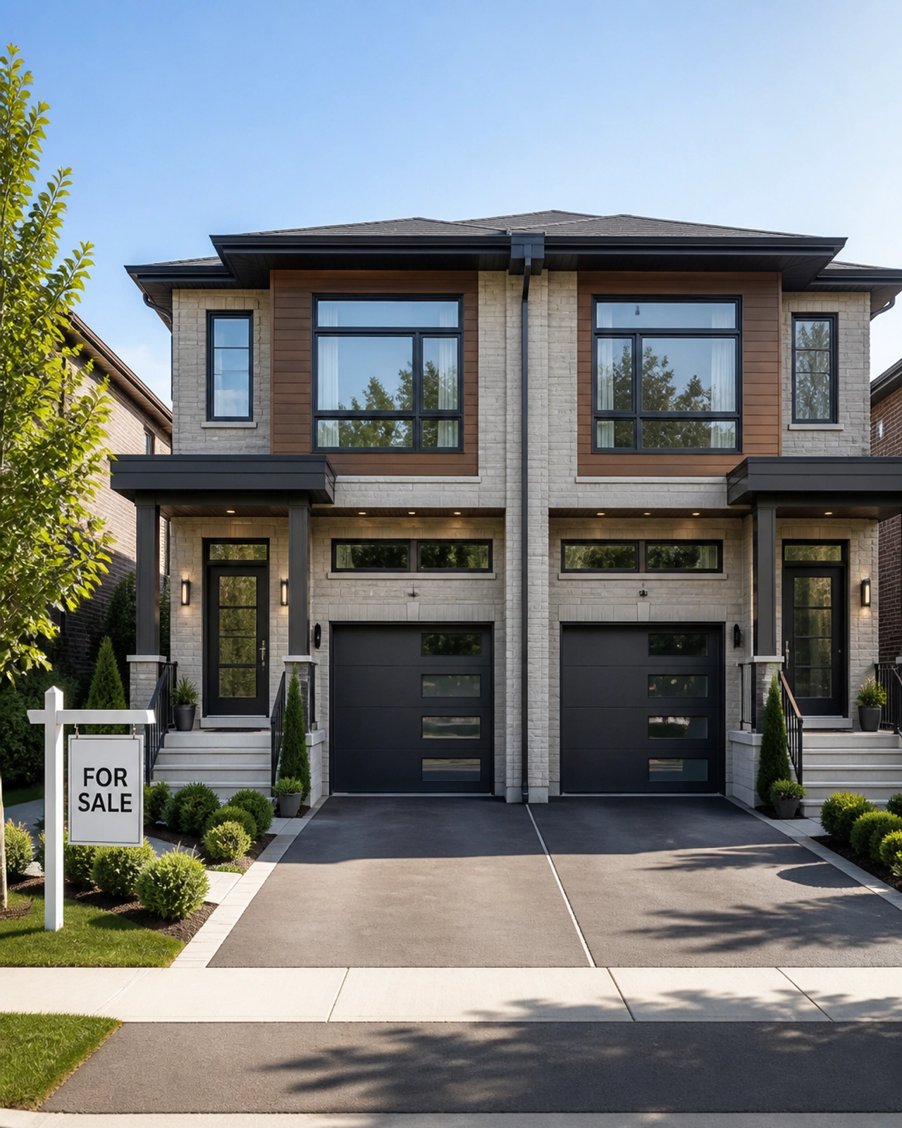 A contemporary semi-detached home in a stable Mississauga neighbourhood, representing the value and lifestyle benefits of the 2026 market.