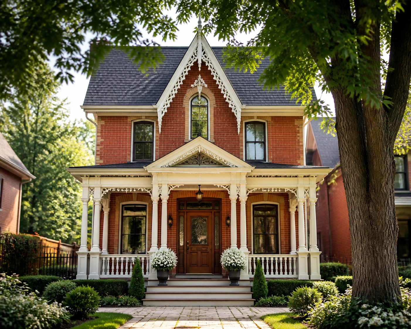 Historic heritage home in Unionville Markham featuring classic Victorian architecture and landscaping.