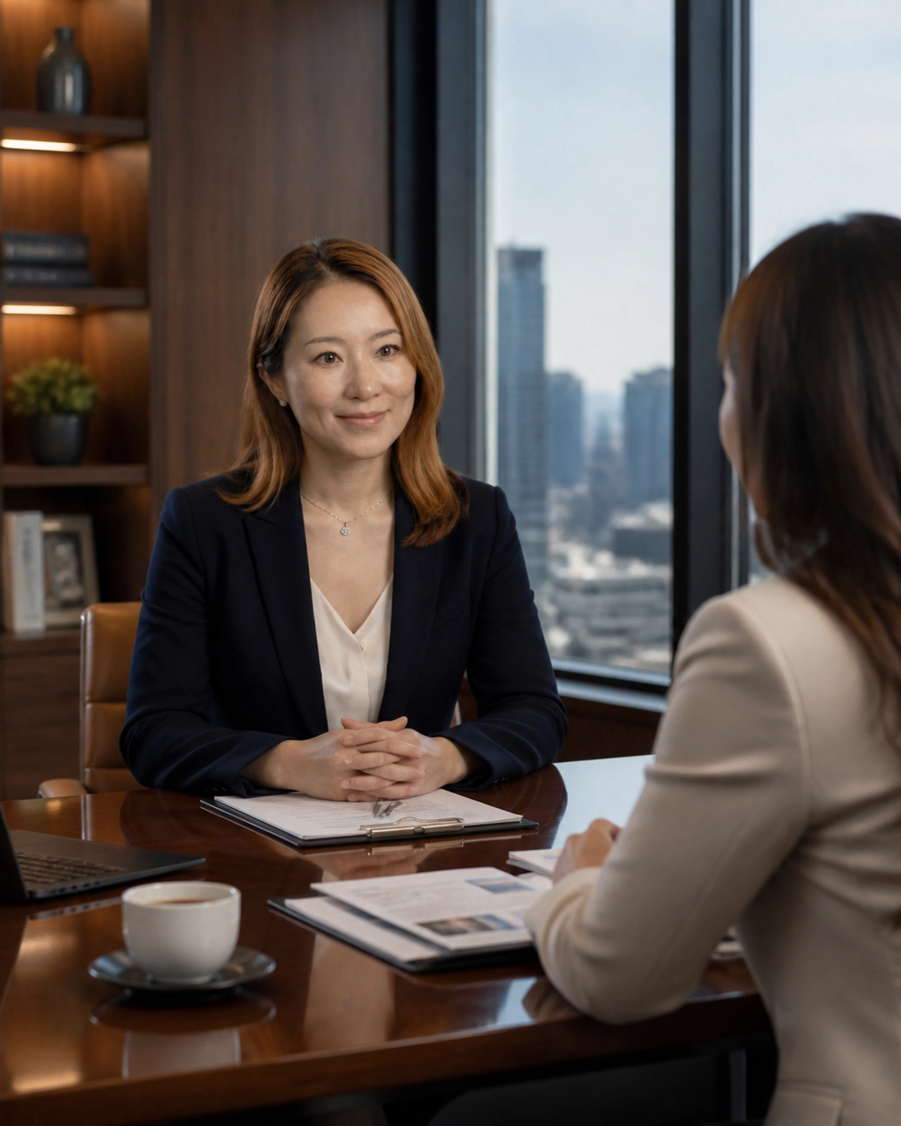 A professional consultation between an advisor and a client, emphasizing the strategic nature of real estate in 2026.