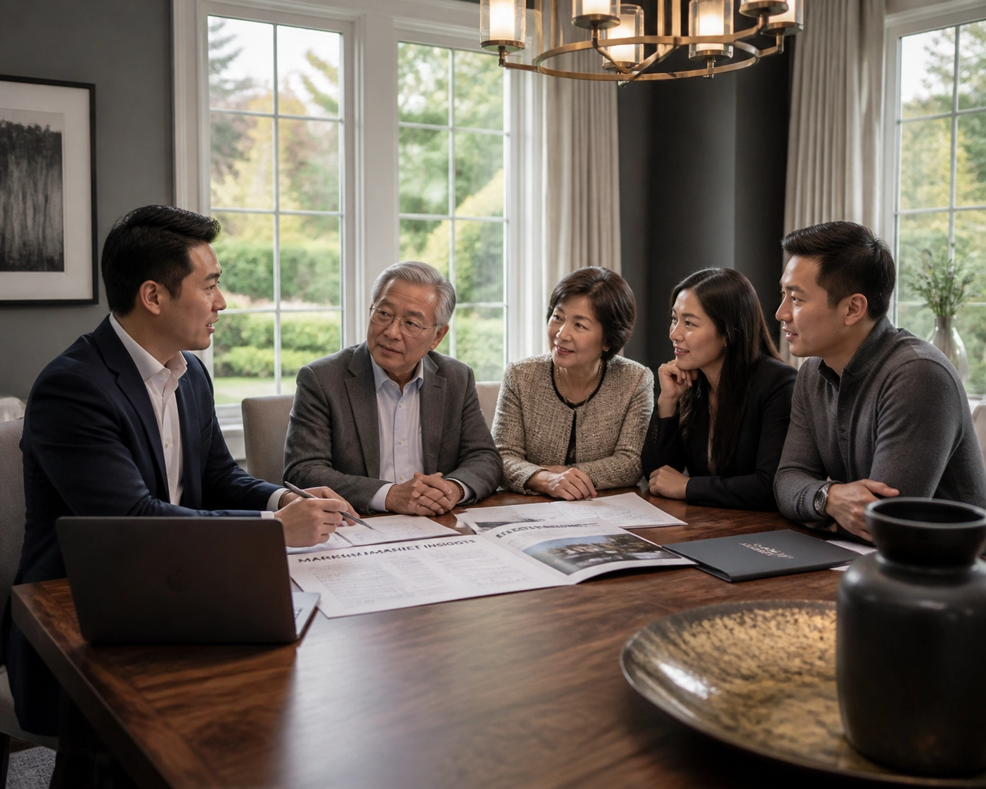 Real estate consultation in Markham highlighting community investment strategies for GTA property value.