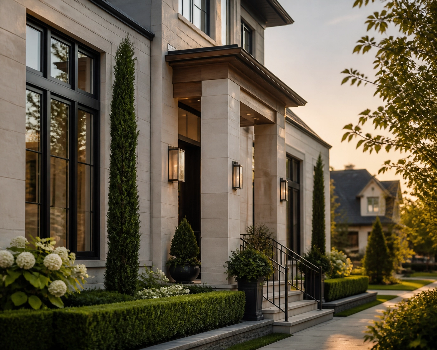 Luxury limestone home in a high-demand Richmond Hill neighborhood showing upscale GTA real estate value.