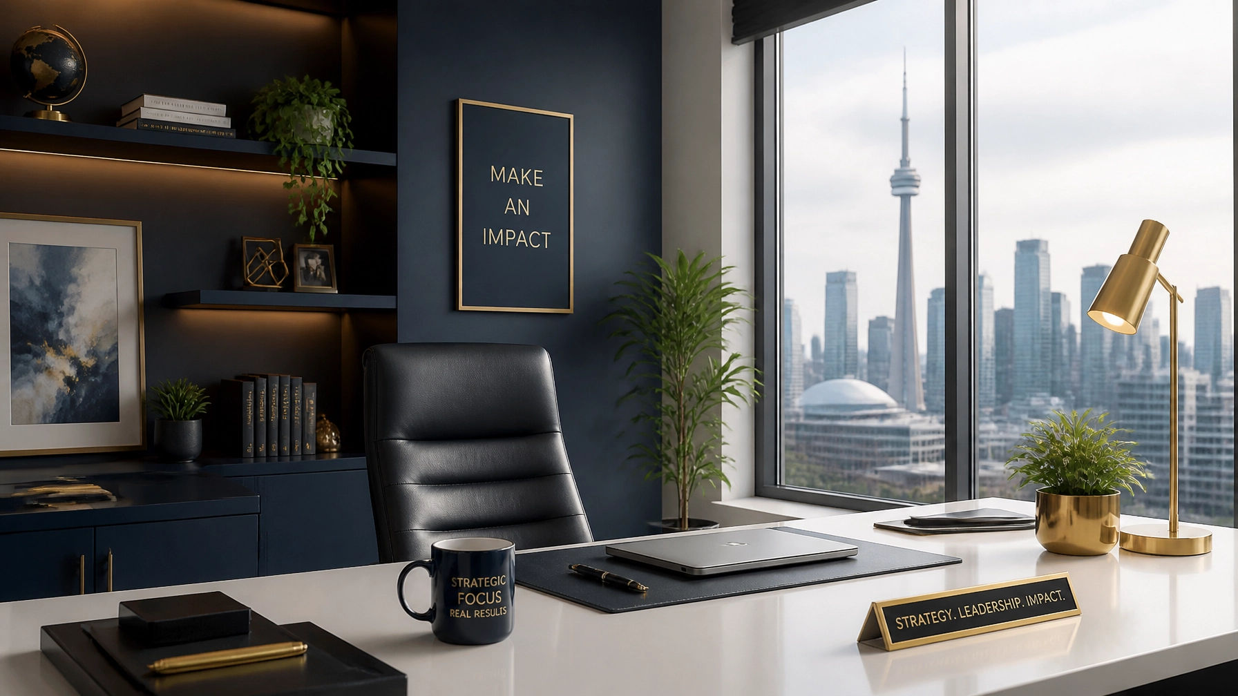 Strategic corporate setting reflecting professional real estate guidance in Ontario