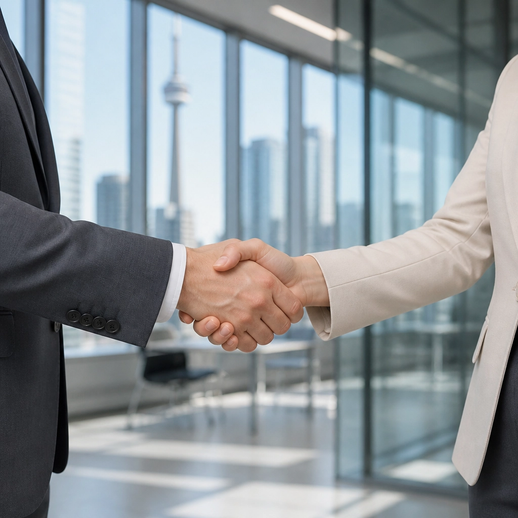 Professional Handshake - Trust and TRESA Compliance