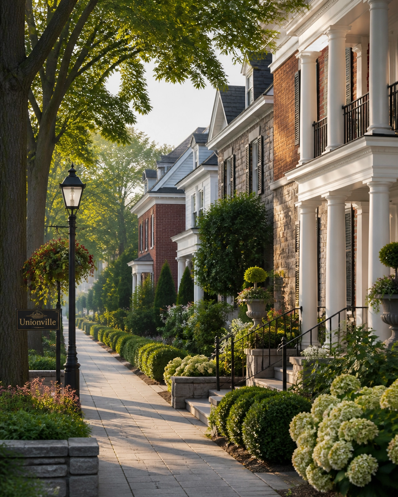 High-end heritage and modern architecture in Unionville, Markham