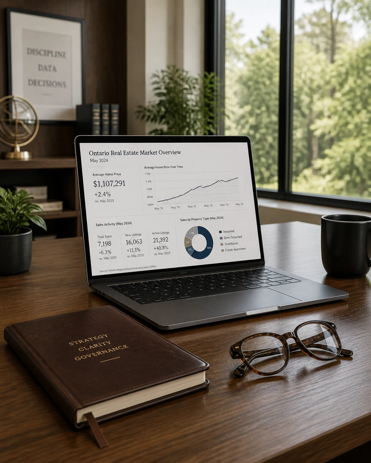 A clean, professional workspace representing the strategy and financial clarity required for a successful home purchase in 2026.