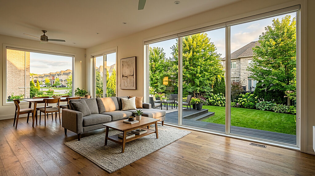 Inside a home in Vaughan