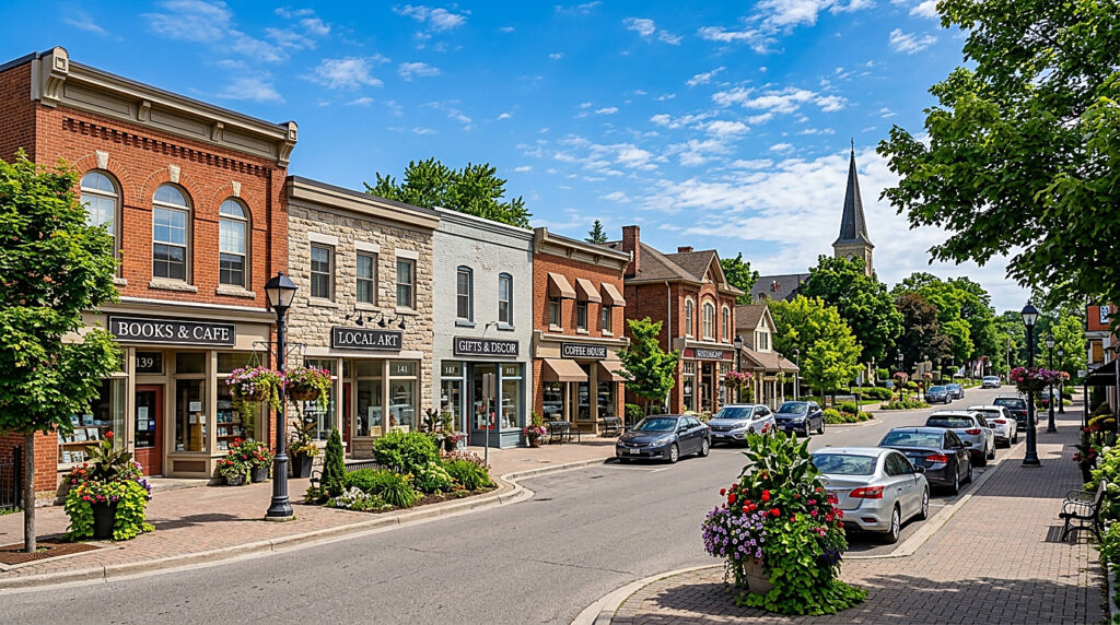 A residential street in Markham