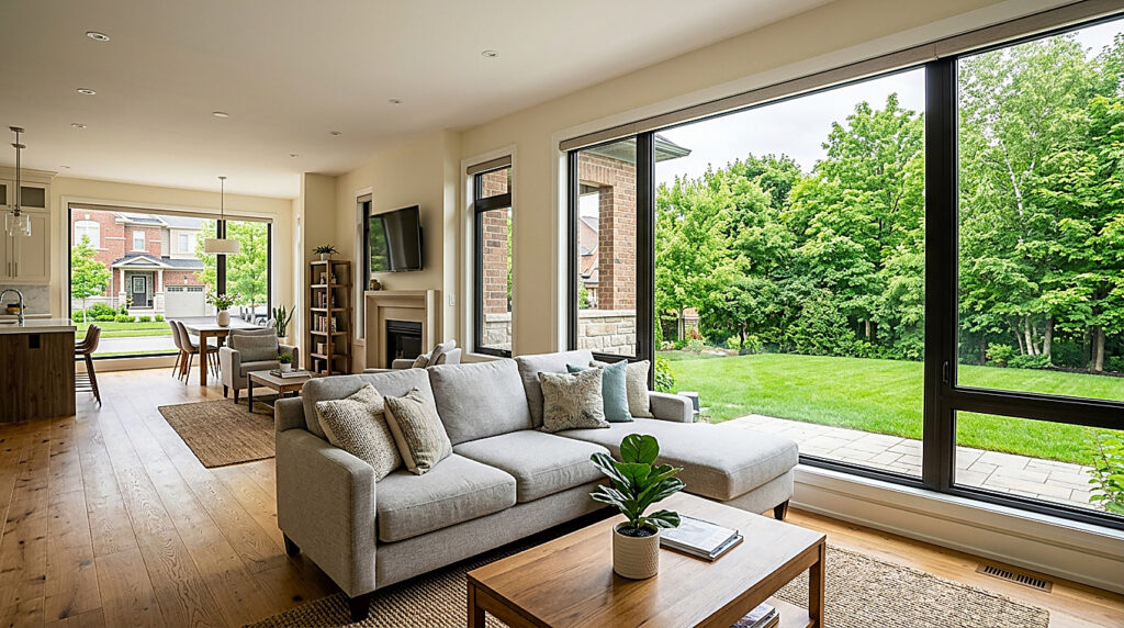 Inside a home in Markham