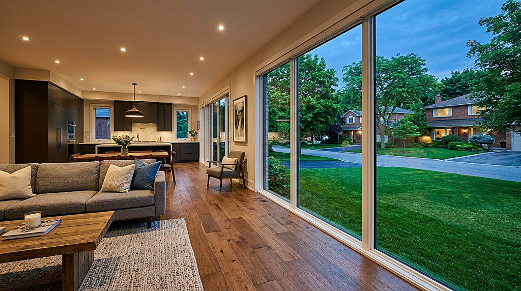 Inside a home in Richmond Hill