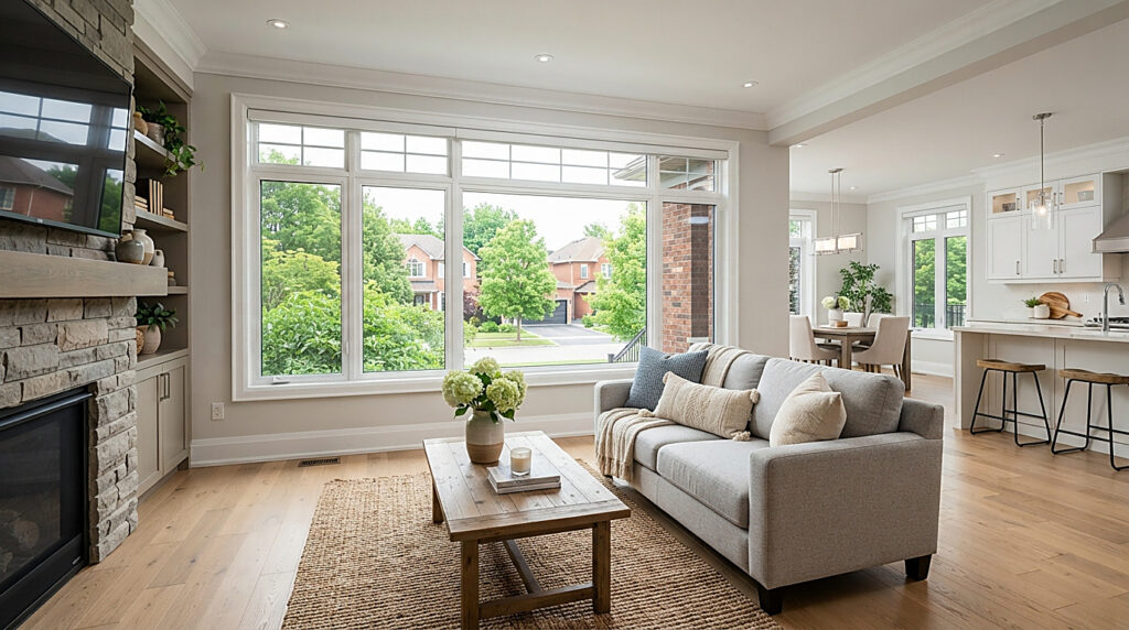 Inside a home in Newmarket